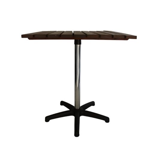 SQUARE TIMBER CAFÉ TABLE